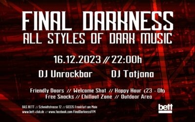 FINAL DARKNESS ALL STYLES OF DARK MUSIC