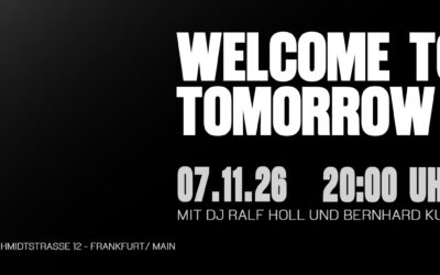 MUSIC HALL – WELCOME TO TOMORROW