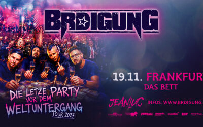 BRDIGUNG – Support: Jean Luc
